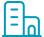 blue building icon